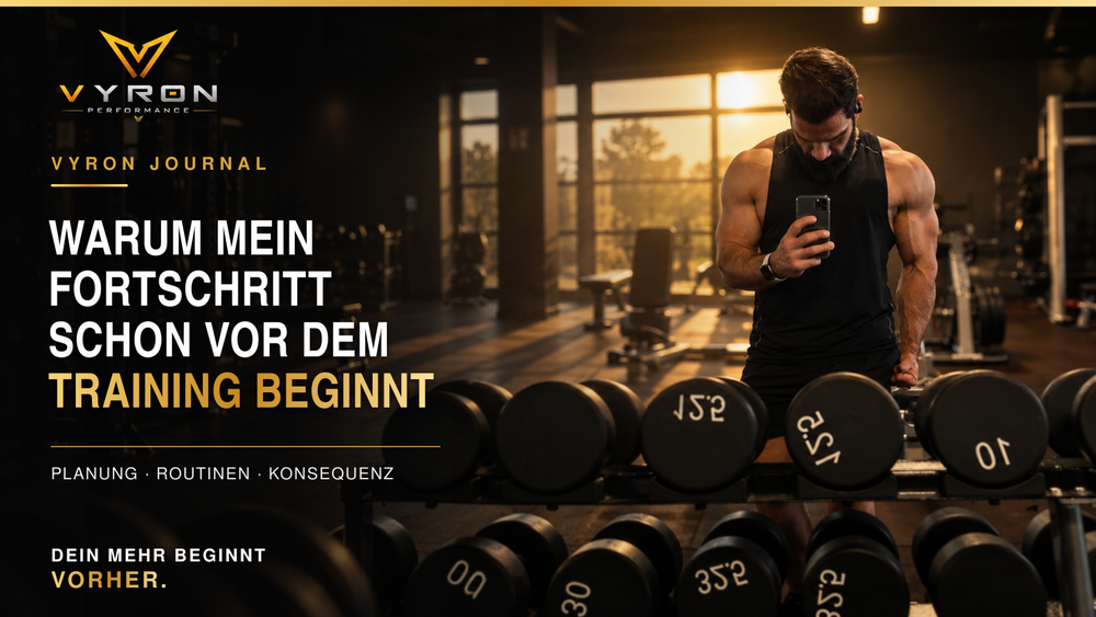     Vahdet Özel im Fitnessstudio – VYRON Journal: Warum mein Fortschritt schon vor dem Training beginnt