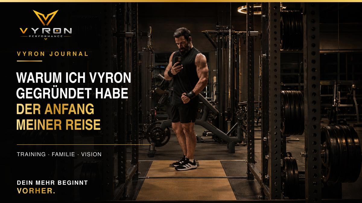     Vahdet Özel im Fitnessstudio – VYRON Journal: Warum ich VYRON gegründet habe