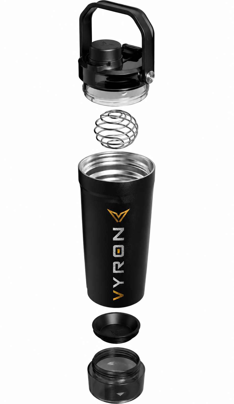 VYRON Edelstahl Protein Shaker