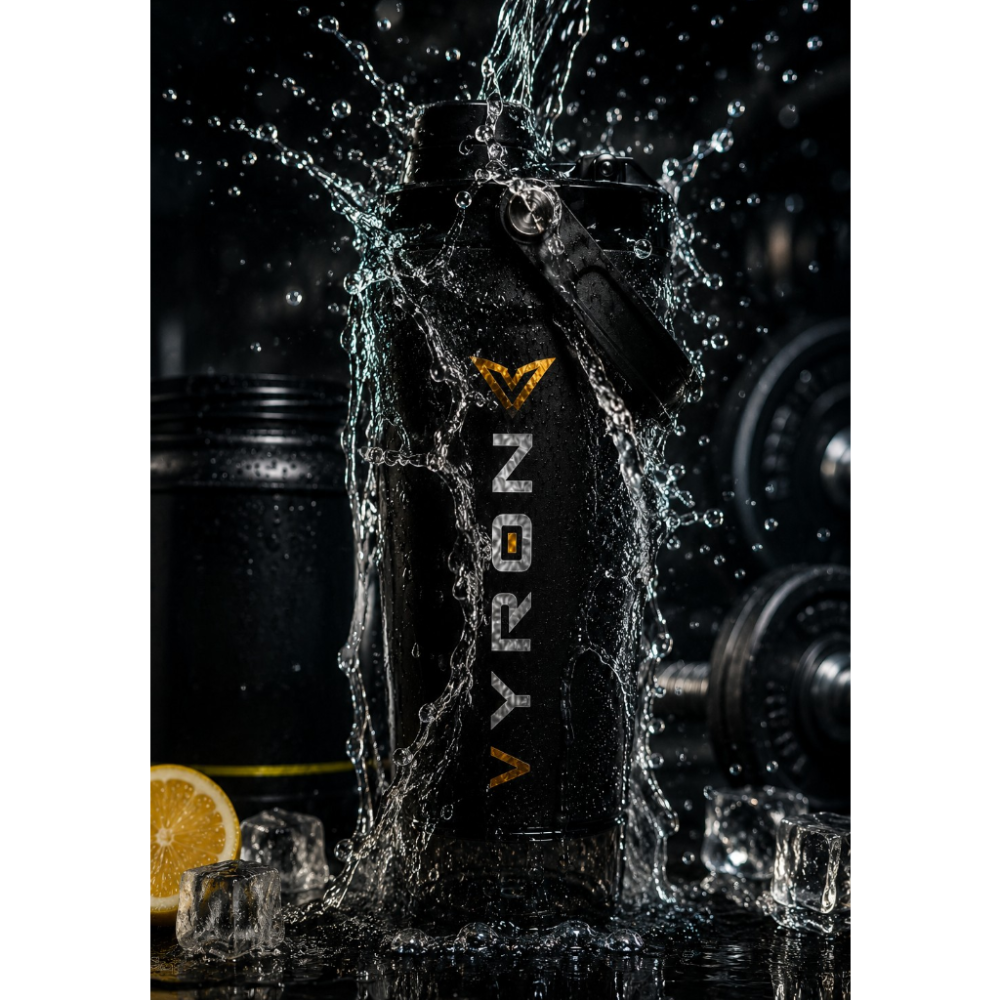 VYRON Edelstahl Protein Shaker