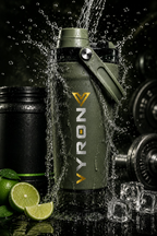 VYRON Edelstahl Protein Shaker