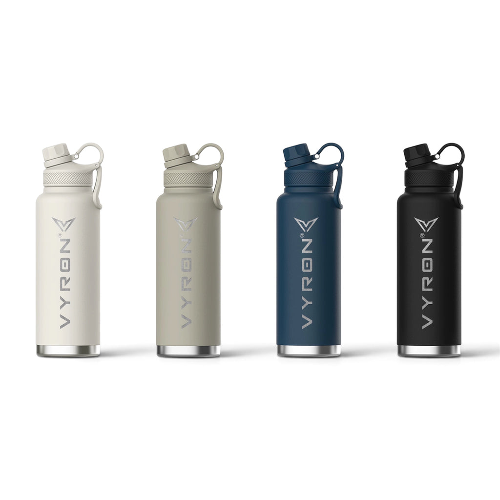 VYRON SIGNATURE 40 - Premium Edelstahl-Trinkflasche 1,2 L