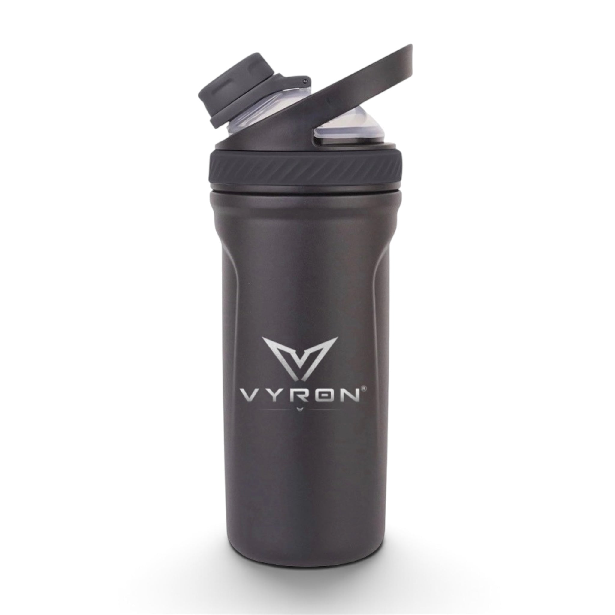 VYRON STEELSHAKE 24 – Edelstahl Protein Shaker, 710 ml