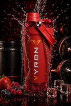 VYRON Edelstahl Protein Shaker